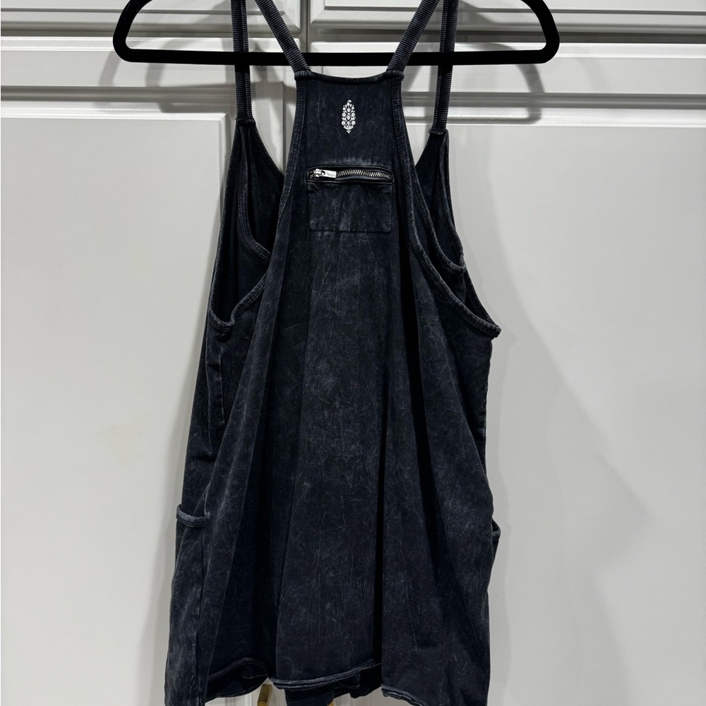 Free People Hot Shot Mini Dress, size medium black - Picture 5 of 5